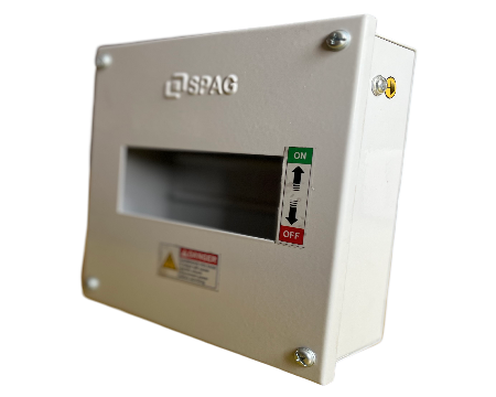 6 P MCB Box Side View